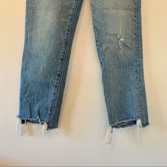 Madewell Classic Straight step-hem jeans - Picture 6 of 12